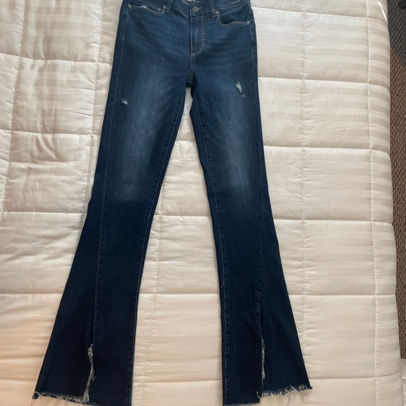 Paige Lou Lou Transcend Vintage Flare Jeans - Picture 14 of 16